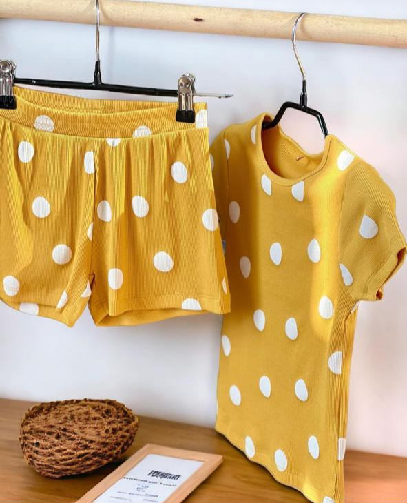 George Polka Dots Shirt & Shorts