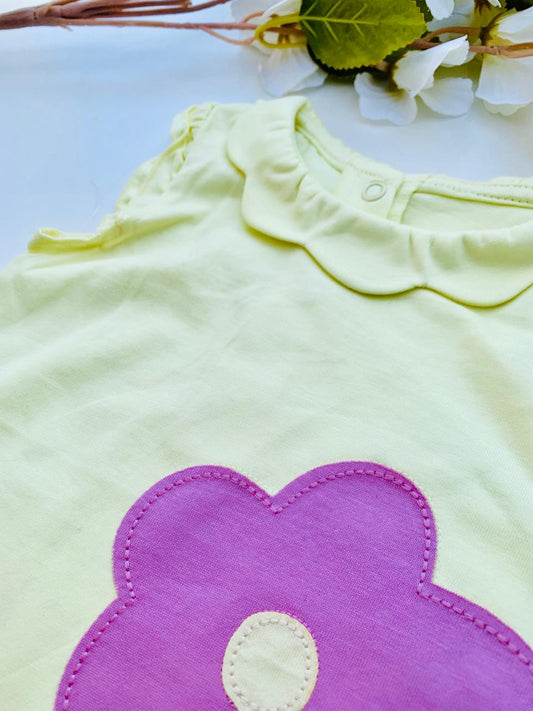 George Rabbit Print Romper