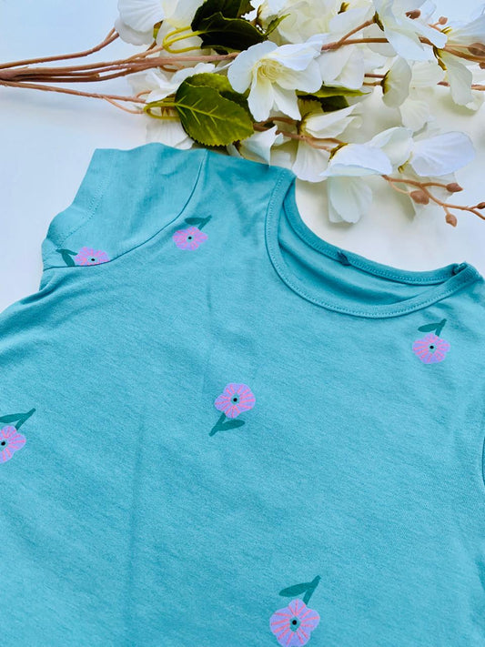 George mini Flowers Shirt & Short Set