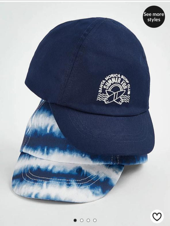 George Pack of 2 Caps