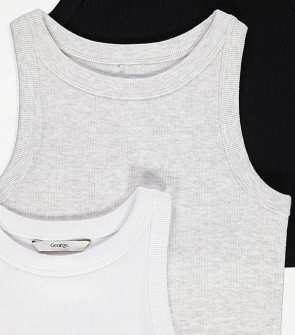 George Pack of 3 Cotton Shirts