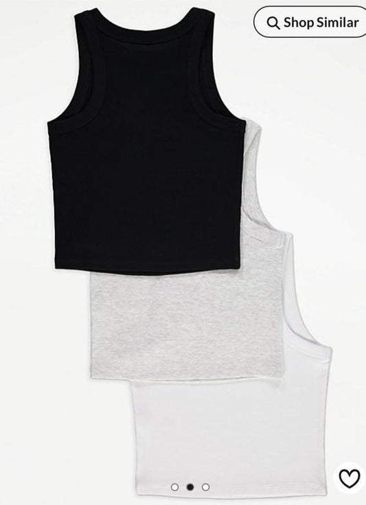 George Pack of 3 Cotton Shirts