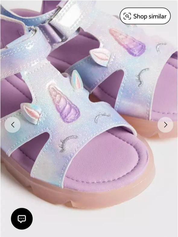 TU Clothing Unicorn Sandals