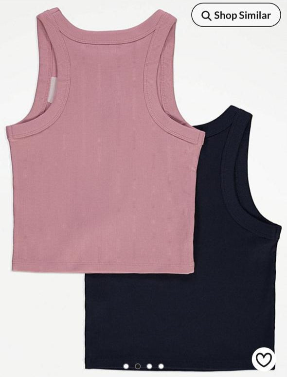 George Pack of 2 Vests