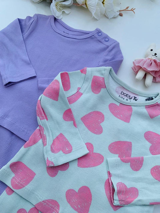 TU Clothing Pack of 2 Shirt & Trouser Set