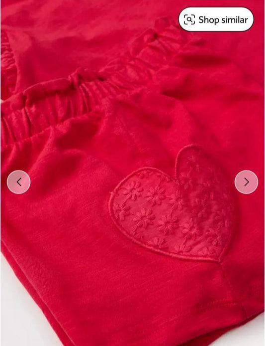 Tu Clothing Frill Shirt & Shorts Set