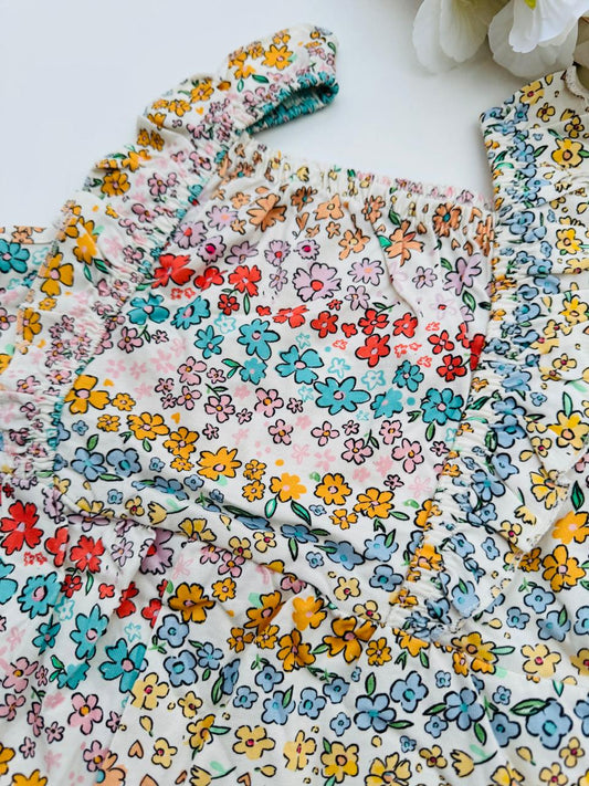 George Floral Romper