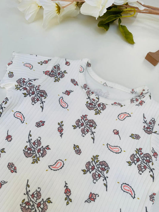 George Floral Print Shirt & Short Set