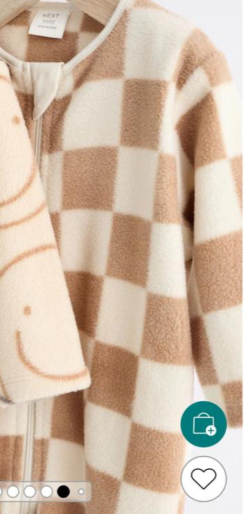 Next Fleece Sleepsuit