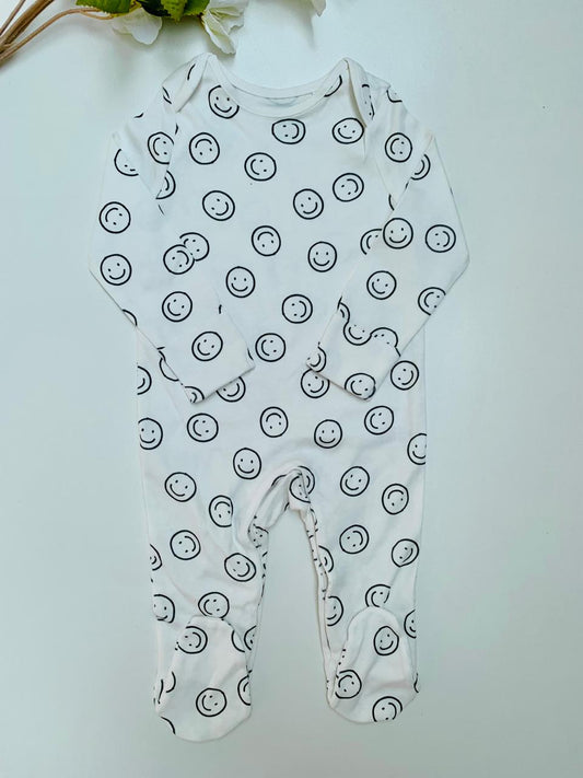TU Clothing Smiley Faces Sleepsuit