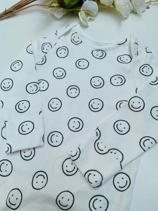 TU Clothing Smiley Faces Sleepsuit