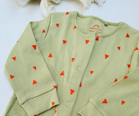 Next Ribbed Sleepsuit