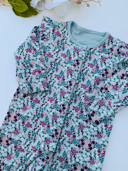 Matalan Floral Sleepsuit