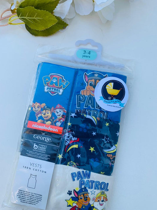George Pack Of 3 Paw Patrol Vests