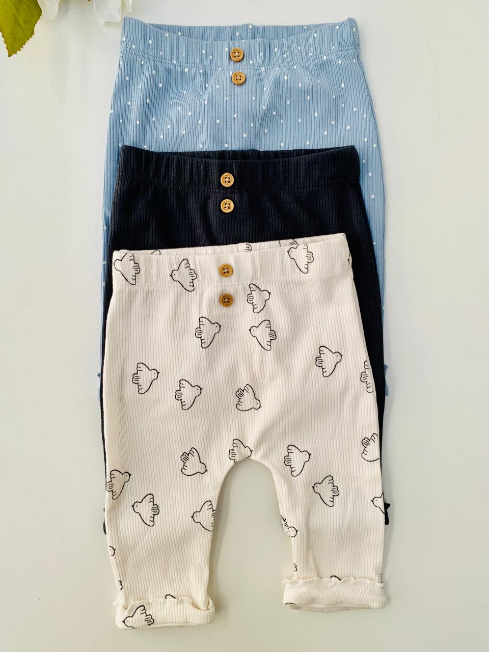 George Dove Pack of 3 Frill Trouser Set