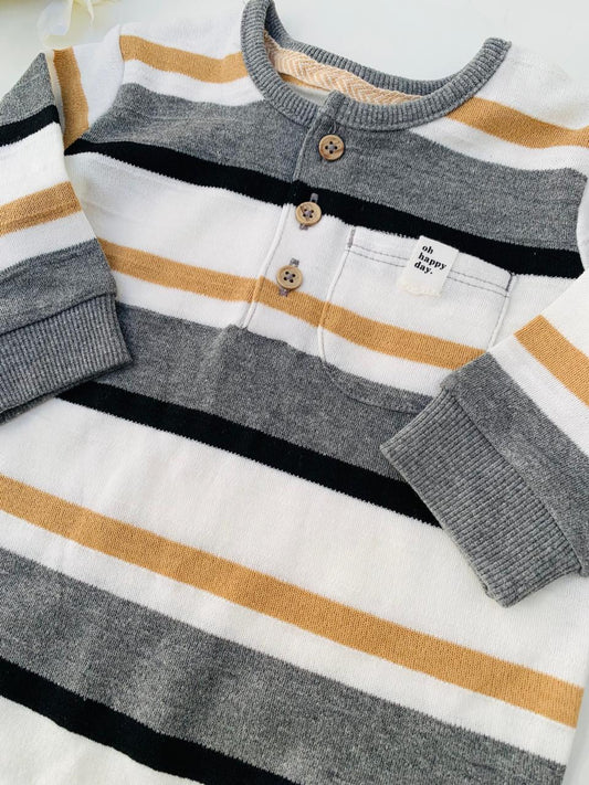 George Buttoned Sleepsuit