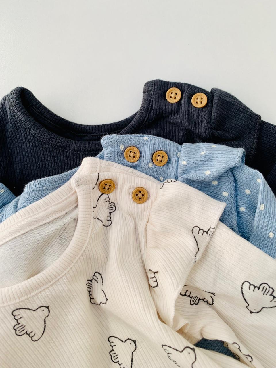 George Dove Pack of 3 Frill Shirts