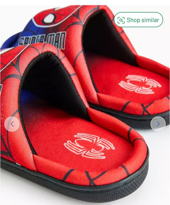 Tu Clothing "Spider-Man" Slippers