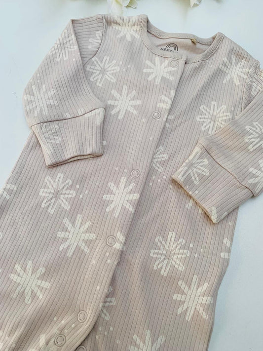 Next Ribbed Sleepsuit
