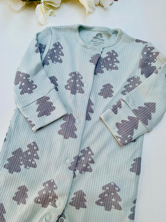 Next Ribbed Sleepsuit
