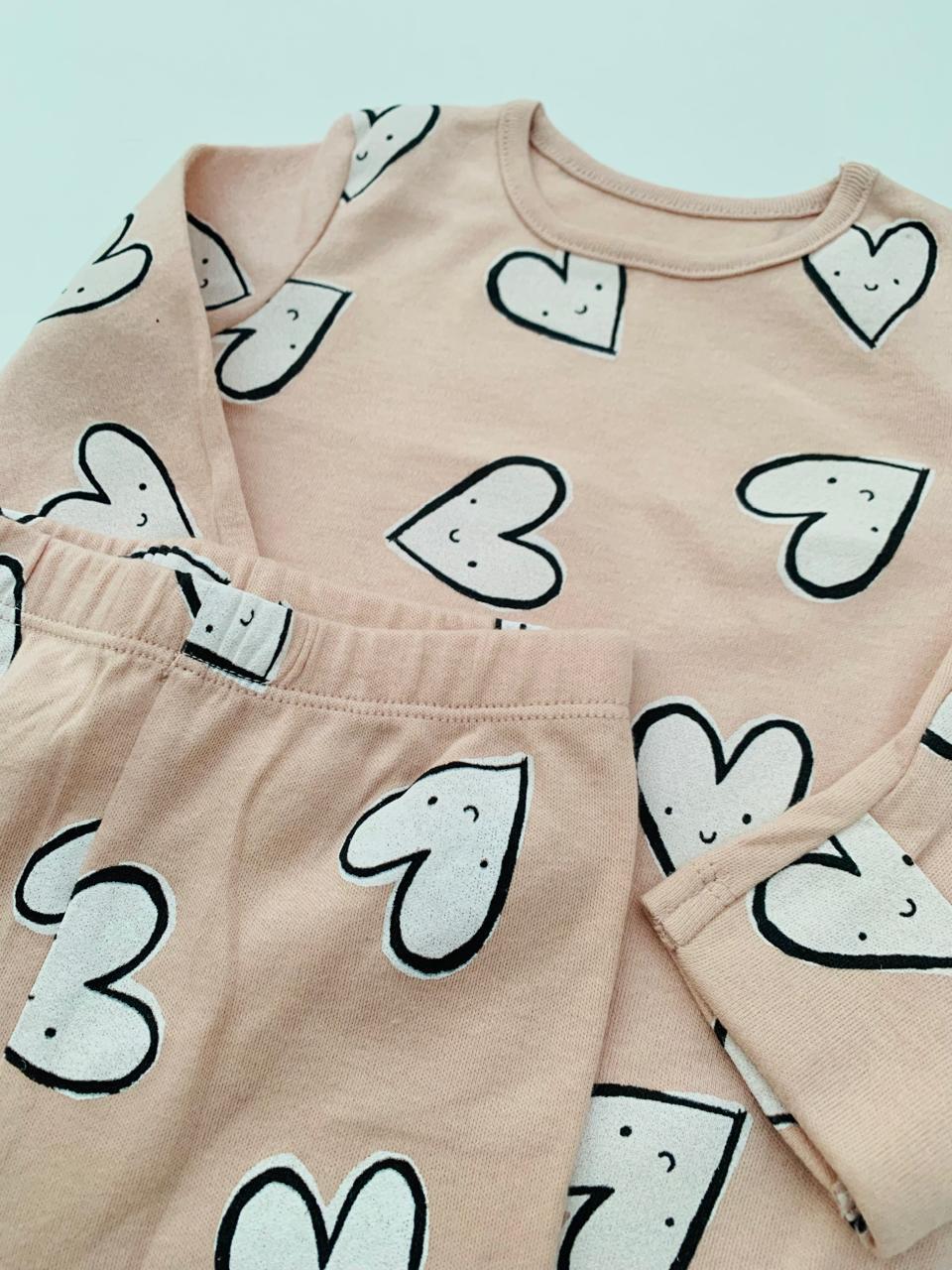 George Hearts print Shirt & Trouser Set