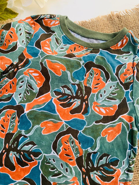 Old Navy Printed All over leaves Shirt