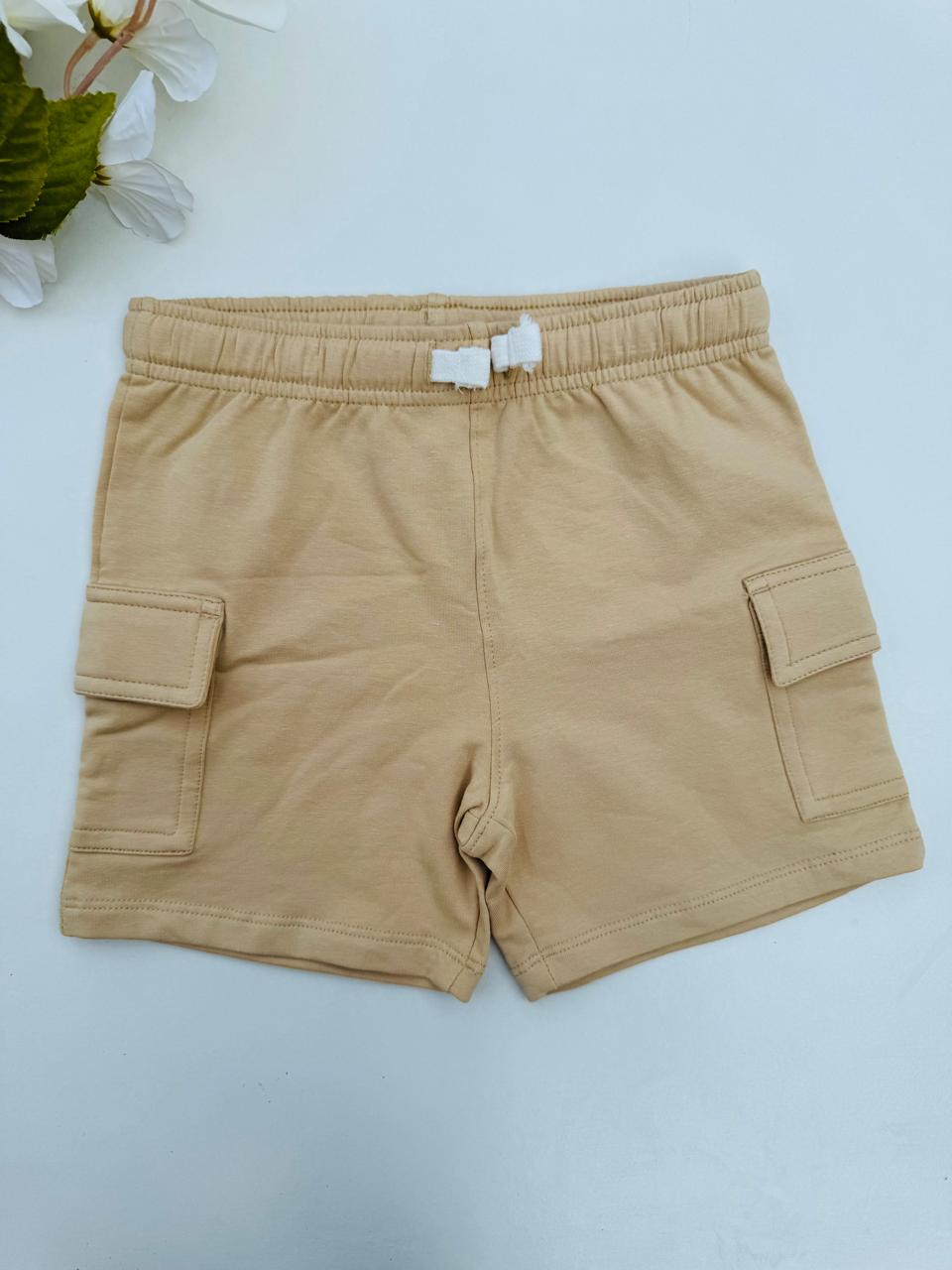 Cream Shorts