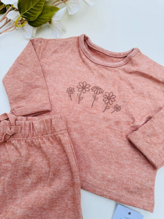 George embroided Flowers Shirt & Trouser