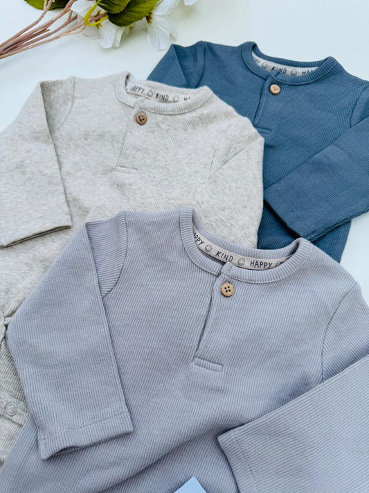 George pack of 3 buttoned Bodysuits