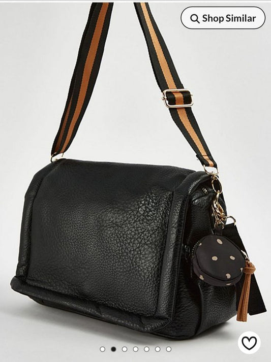 George Leather Baby Bag