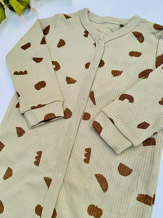 Next Abstract RibbedSleepsuit