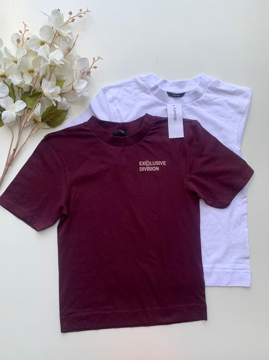 George Pack of 2 T-Shirts