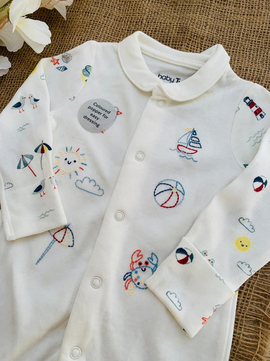 Tu Clothing Embroided Sleepsuit