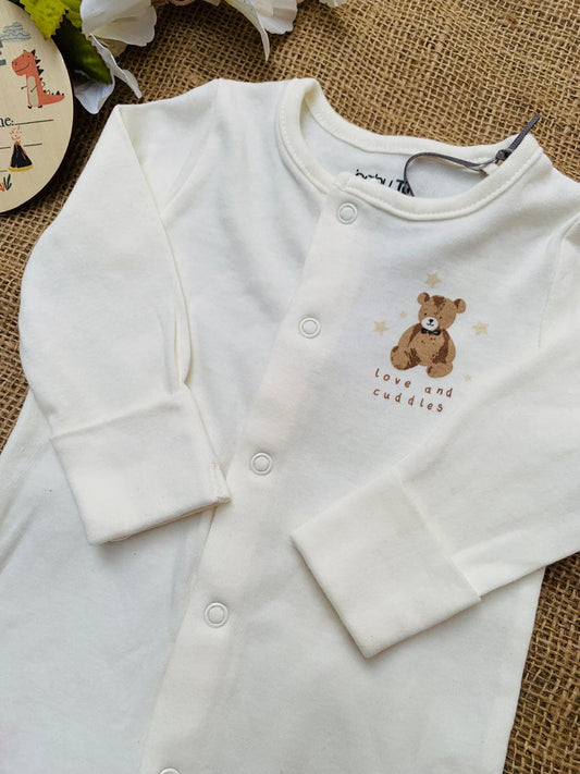 TU Clothing Bear Sleepsuit