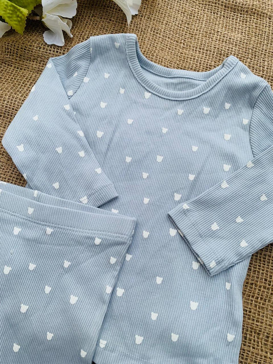 George Printed Bear Shirt and Trouser Set