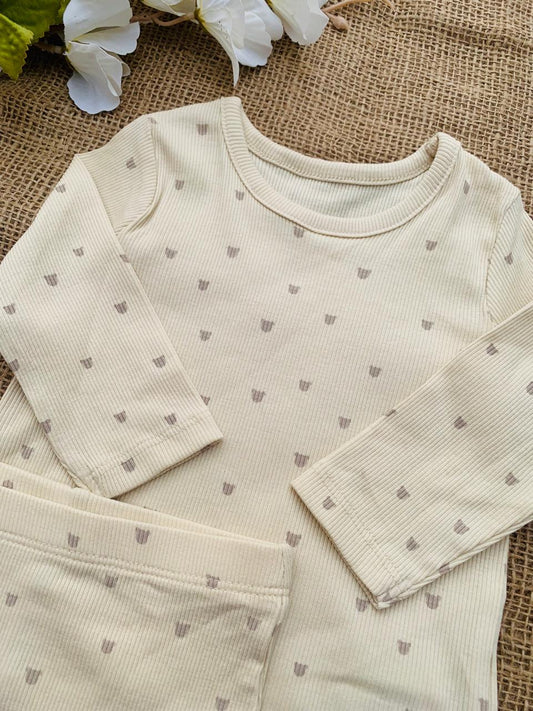 George Printed Bear Shirt and Trouser Set
