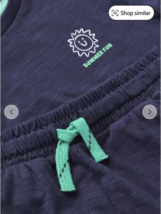 Tu Clothing “summer fun” shirt & short