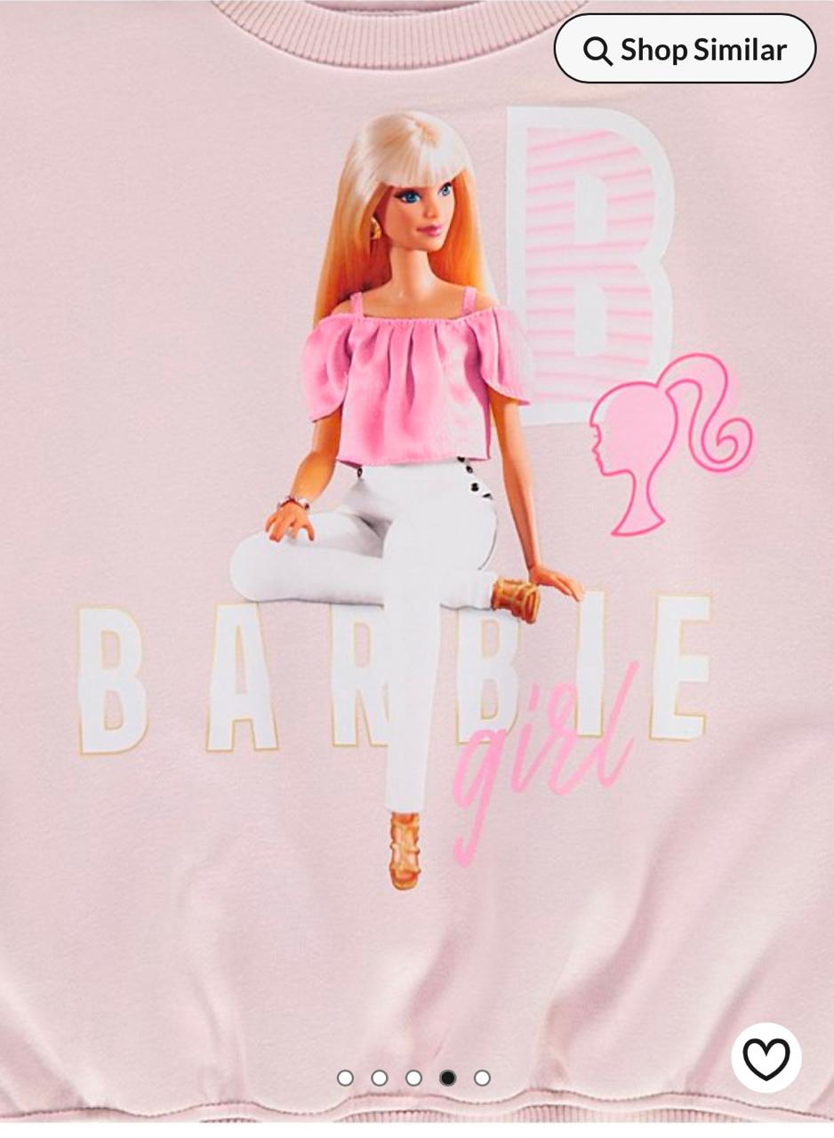 George "Barbie" Sweatshirt & Tights Set