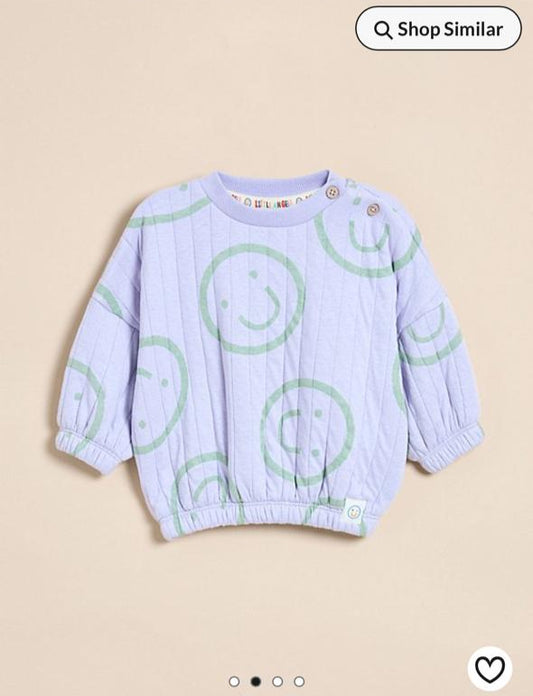 George oversized Quilted Shirt & Trouser Set