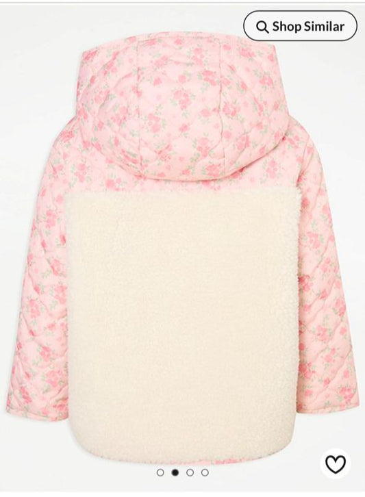 George Floral Borg Jacket