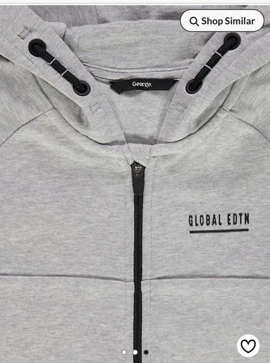 George "Global Edition" Grey Hoodie
