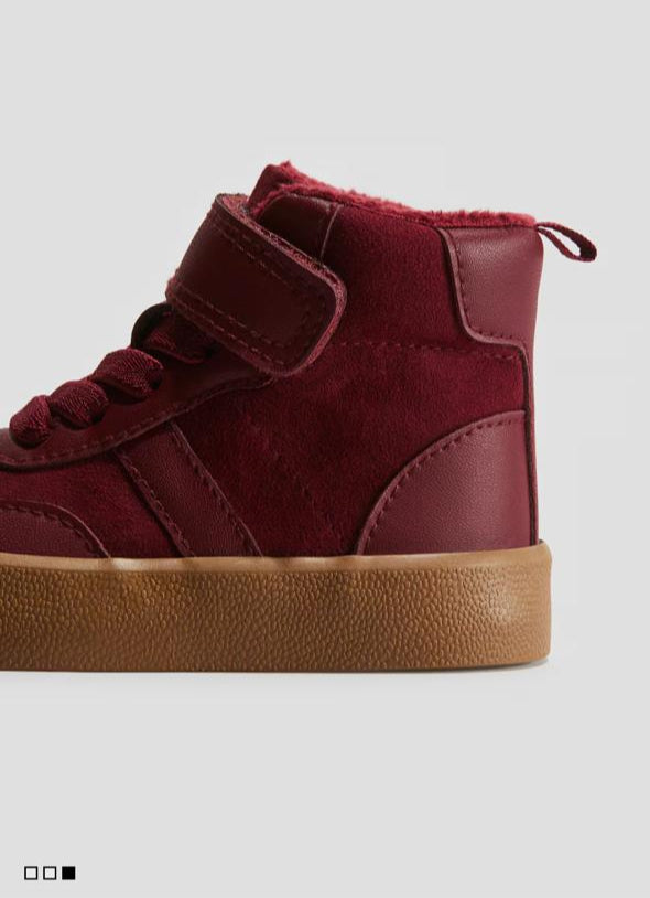 H&M Warm lined high top Trainers