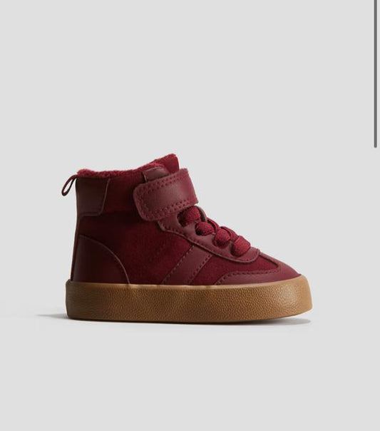 H&M Warm lined high top Trainers