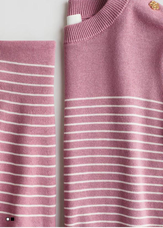 H&M Knitted Frock with Skirt