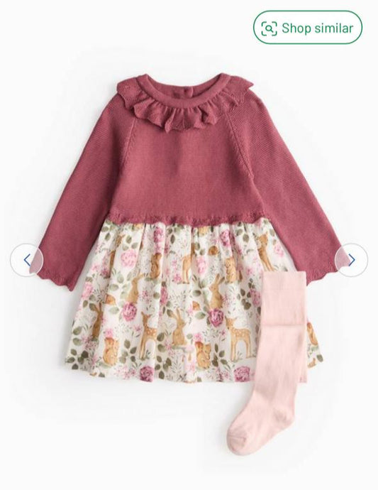 TU Clothing Knitted Frock with Legging