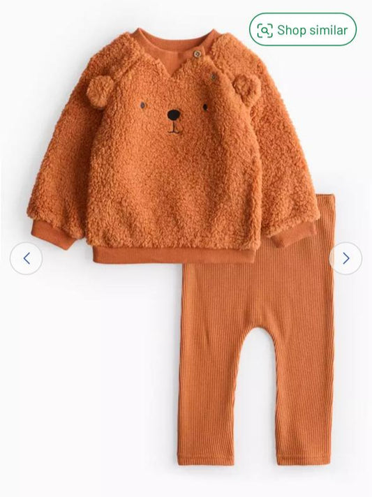 TU Clothing Sherpa Shirt & Trouser Set