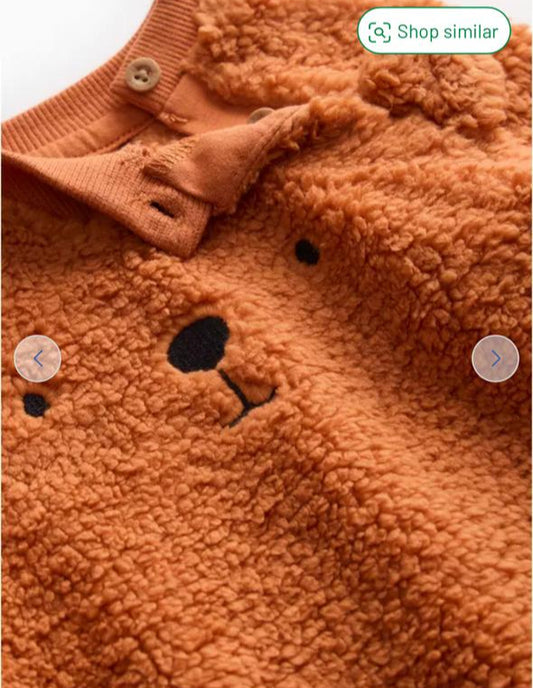 TU Clothing Sherpa Shirt & Trouser Set