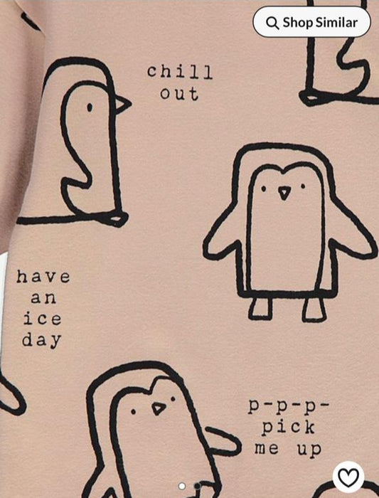 George "Chill out" Sweat Sleepsuit