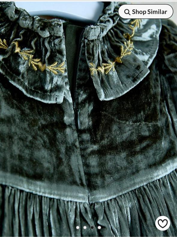 George Velour Frock with Legging