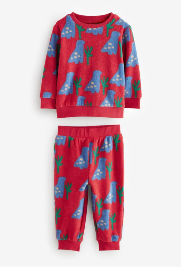Next Dino Sweatshirt & Trouser Set